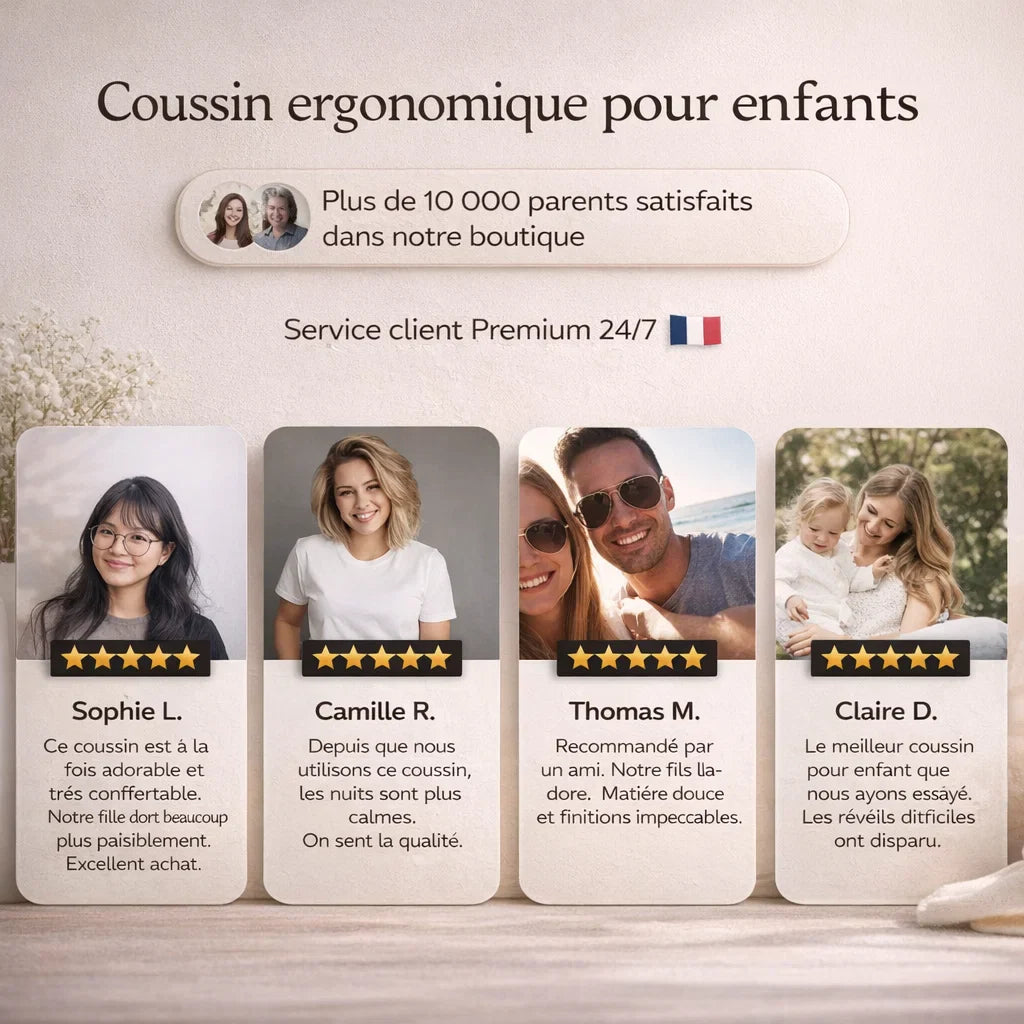 DreamNest – Ergonomic Pillow for Kids