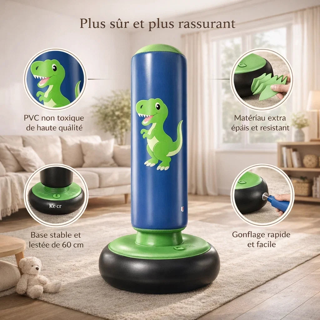 BounceStrike – Kids Standing Punch Bag for Active Play